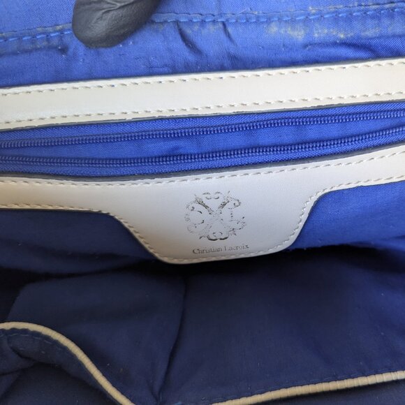 Christian Lacroix Cream Purse RN#137646 - Picture 5 of 12